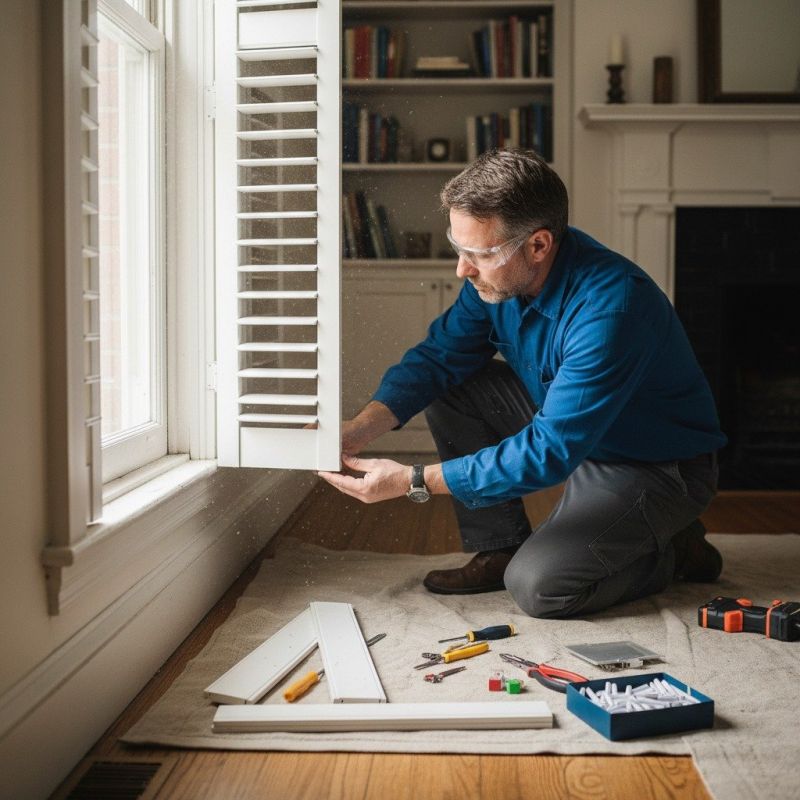 Local Indoor Shutters Repair pros at work